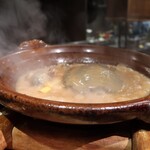 月居 - すっぽん鍋。