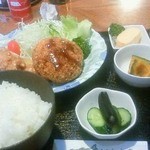 からあげ　しん家 - 料理写真:メンチカツ定食