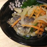 海王 - 美味しかったアジの南蛮漬け300円