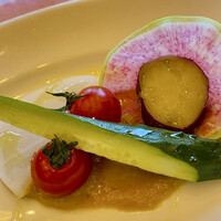 トラットリア グランボッカ - 季節野菜のバーニャカウダ