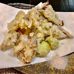 キッチン ウィル - 鰯の梅肉天麩羅（６５０円）