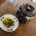 世界にひとつだけの焼きカレー プリンセスピピ門司港 - サービスのお漬物