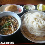 田舎うどん てつ - 2012年9月　茄子けんちん汁