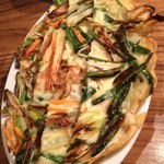 焼肉ハウス大滝 - 五香味野菜のチヂミ