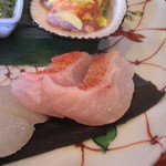 千松しま - 絶品"喜知次"の湯霜。