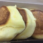 幸せのパンケーキ - これはまだホワホワの時の写真