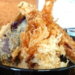 そば処 芝源 - そば定食 E (天丼)