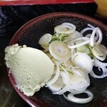 そば処 芝源 - 薬味