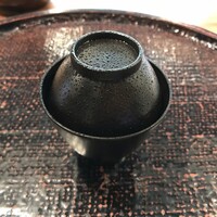 心根 - ふきのとう餅、白味噌椀　