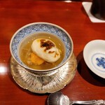 銀座 しのはら - 酢飯、鮟肝、ウニ、白子