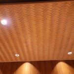 銀座 しのはら - 天井が新しくなったそう
