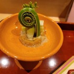 銀座 しのはら - 山菜胡麻ペースト