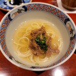 銀座 しのはら - 半田そうめんに飛騨牛