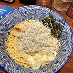 東京煮干屋本舗 - 極上のシラス油そば￥920特盛
