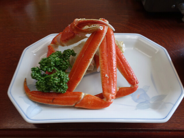 渡部旅館 湖山 かに 食べログ