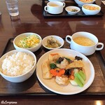 中華料理 正華 - 海鮮XO醤炒め＋ライスセット