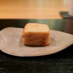 日本料理四四A2 - 栗の胡麻豆腐