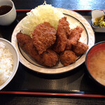 西麻布 三河屋 - 三河屋(ミックス定食)