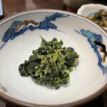旅館さかや - 青菜の胡麻和え