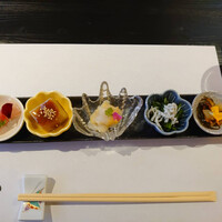 完全個室・会席料理 おかべ - おばんざい風な前菜