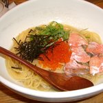 パスタ日和 - いくらと鮭のお茶漬けパスタ