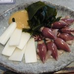 三吉橋 小嶋屋 - ホタルイカとうどの酢味噌和え