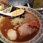 東京豚骨拉麺 ばんから - ある日のばんからラーメン（脂抜き）＋ニンニク＋しょうが