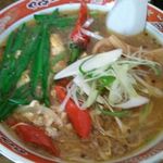 いせのじょう - ２０１２年９月辛口ラーメン６００円＋たまご５０円