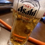 名古屋名物 味噌とんちゃん屋 一宮ホルモン - 生ビール