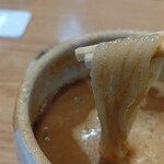 麺や厨 - スペシャル濃厚海老つけ麺　リフト