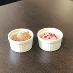 パティスリー＆ブーランジェリー ラ・パルム・ドール - トッピングもセルフで可能