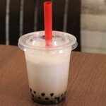 ギャラリーカフェ オメガ - タピオカミルクティー