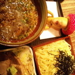 食幹 渋谷 - つけめん大盛り（しょうゆ）