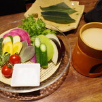銀ゼロ - 新鮮旬野菜のバーニャカウダ
