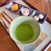 飛翔庵 - 春の甘味セット抹茶