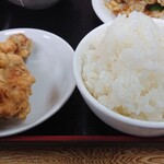 四季紅 - 唐揚げ＆テンコ盛りご飯