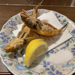 魚処 上乃家 - 虎ハゼ唐揚げ