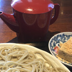 しちせ - 同時提供の蕎麦湯