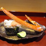 銀座 しのはら - 蟹の身をたっぷりと。