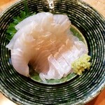 焼酎と手しごと料理の店　まさや - ヒラメ昆布締め