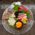 Sushi Kurabu Issui - 刺身盛り合わせ