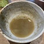 Temmeinashi - 濃厚にぼしつけ麺のスープ割り（全量）