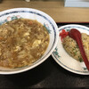 Chuukaryouritakaidatoukarin - 料理写真:ちゃんぽんと炒飯(小) ※日替り
