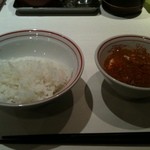 蒙古タンメン中本 品川店 - ミニ麻婆定食(？)