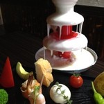 びすと炉　心平゜ - 一日一組限定‼
      フォンデュタワー‼