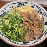 丸亀製麺 - 肉ぶっかけ