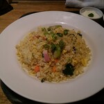 幸せのはし - ベーコンと春野菜のチャーハン（月替わりチャーハン）