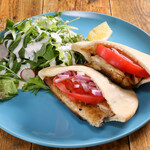 Turkish mackerel sandwich
