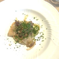 La Brianza - 鰯のラグーシャラテッリ。大根かなお野菜も入っていて、歯触りも楽しい。鰯もたっぷり入っていて、食べ応えありますね♪