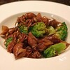 ブリボン - 料理写真:ホタルイカとブロッコリーのガーリックソテー